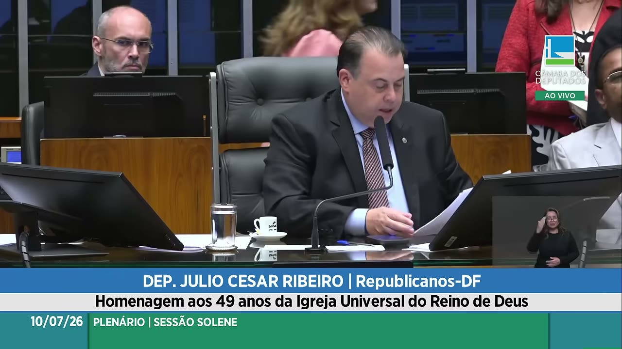 Vídeo do evento em 1:48:41