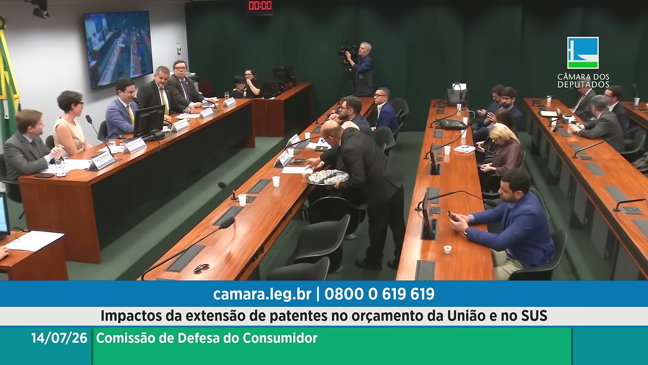 Vídeo do evento em 19:03