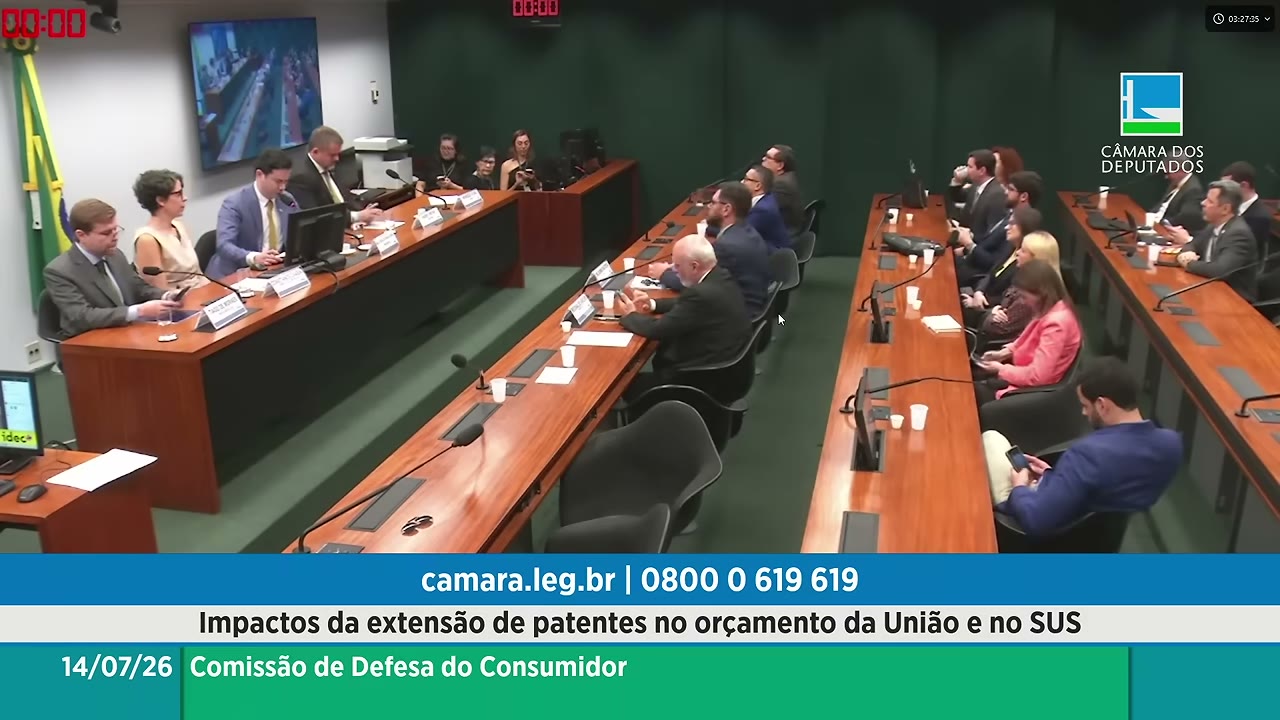 Vídeo do evento em 2:09:33