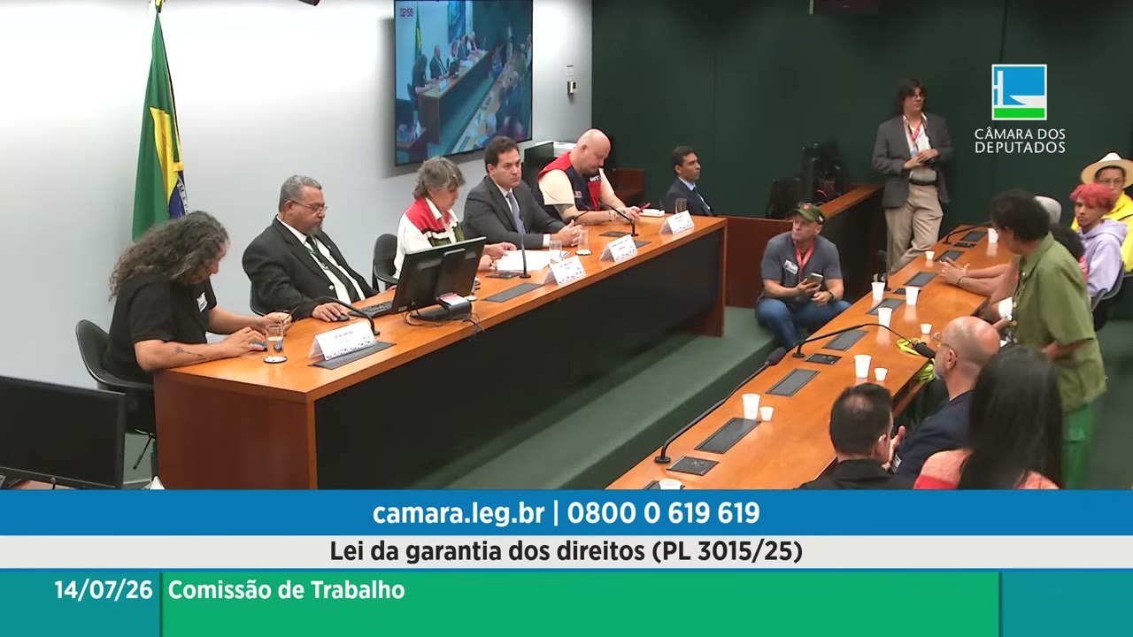 Vídeo do evento em 1:17:24