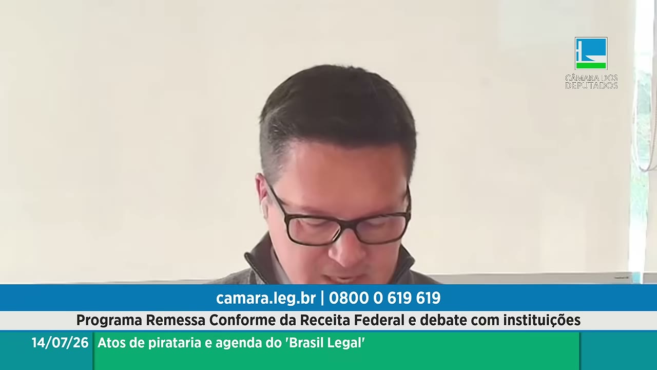 Vídeo do evento em 57:40