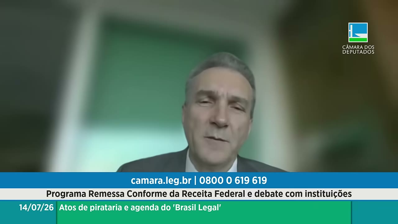 Vídeo do evento em 58:50