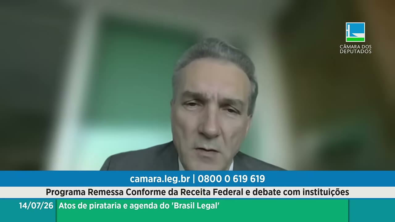 Vídeo do evento em 1:00:39