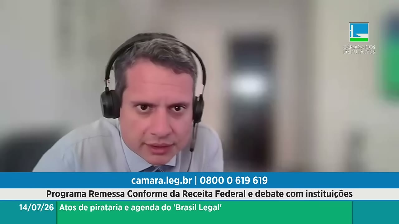 Vídeo do evento em 1:05:45