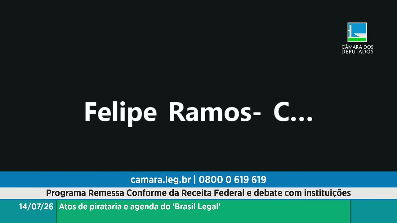 Vídeo do evento em 1:21:08