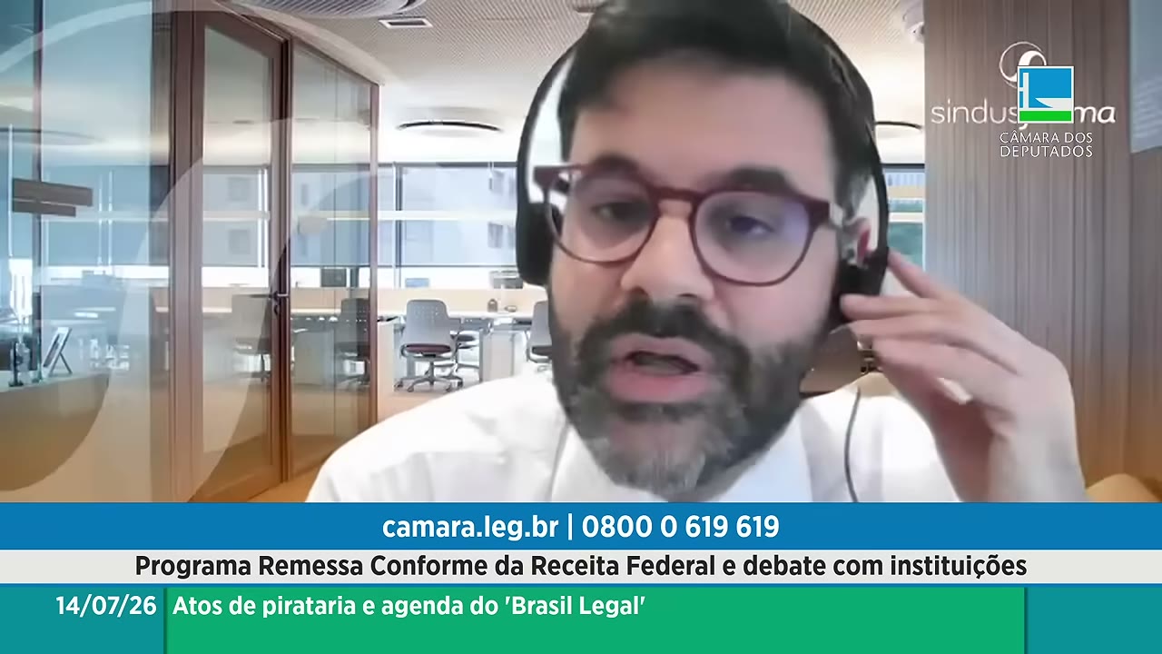 Vídeo do evento em 1:21:31