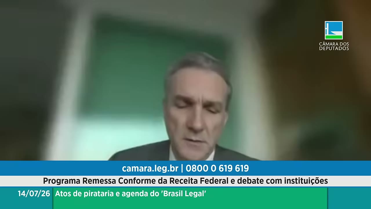 Vídeo do evento em 1:43:01