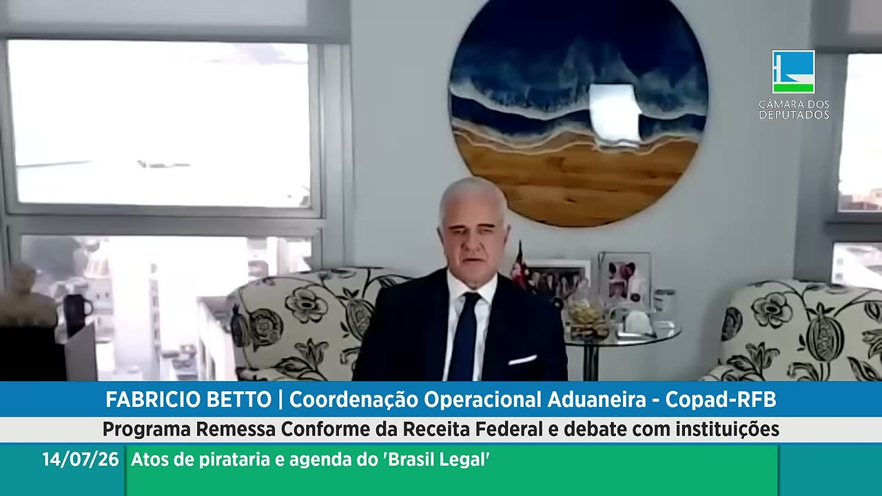 Vídeo do evento em 1:47:06