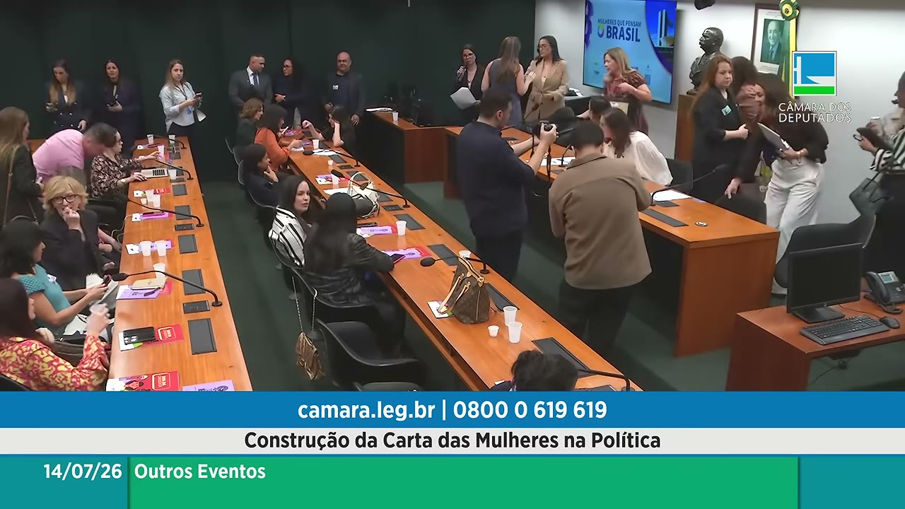 Vídeo do evento em 37:47