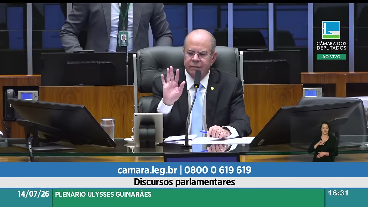Vídeo do evento em 37:57