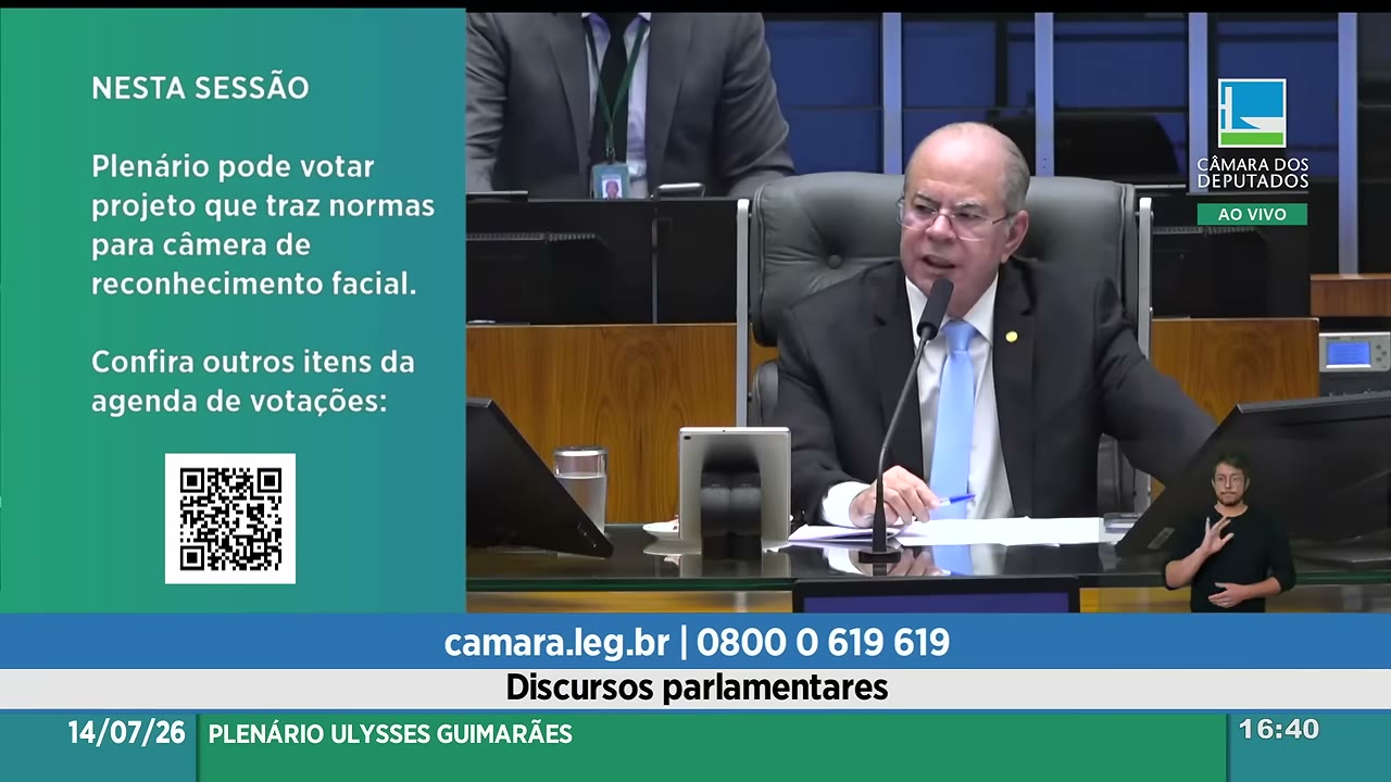 Vídeo do evento em 46:49