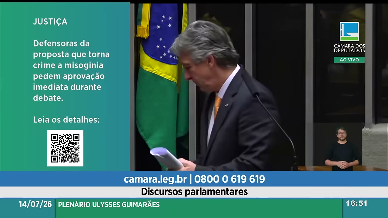 Vídeo do evento em 57:23