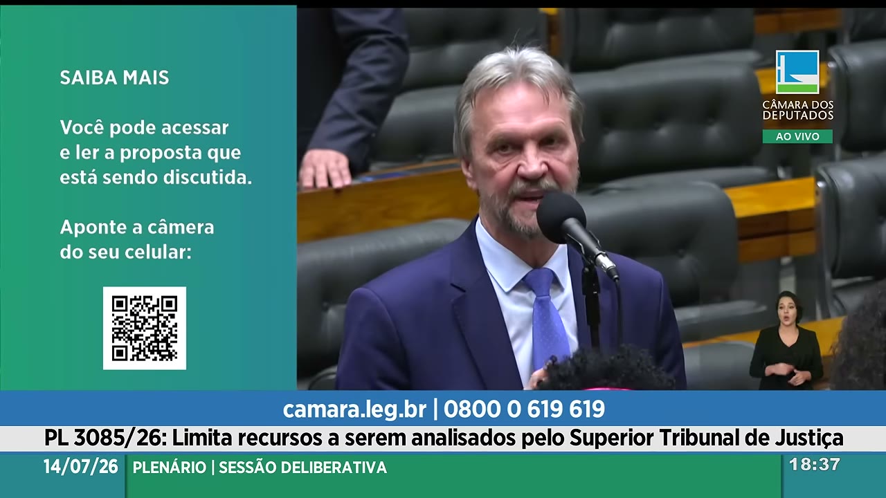 Vídeo do evento em 2:43:22