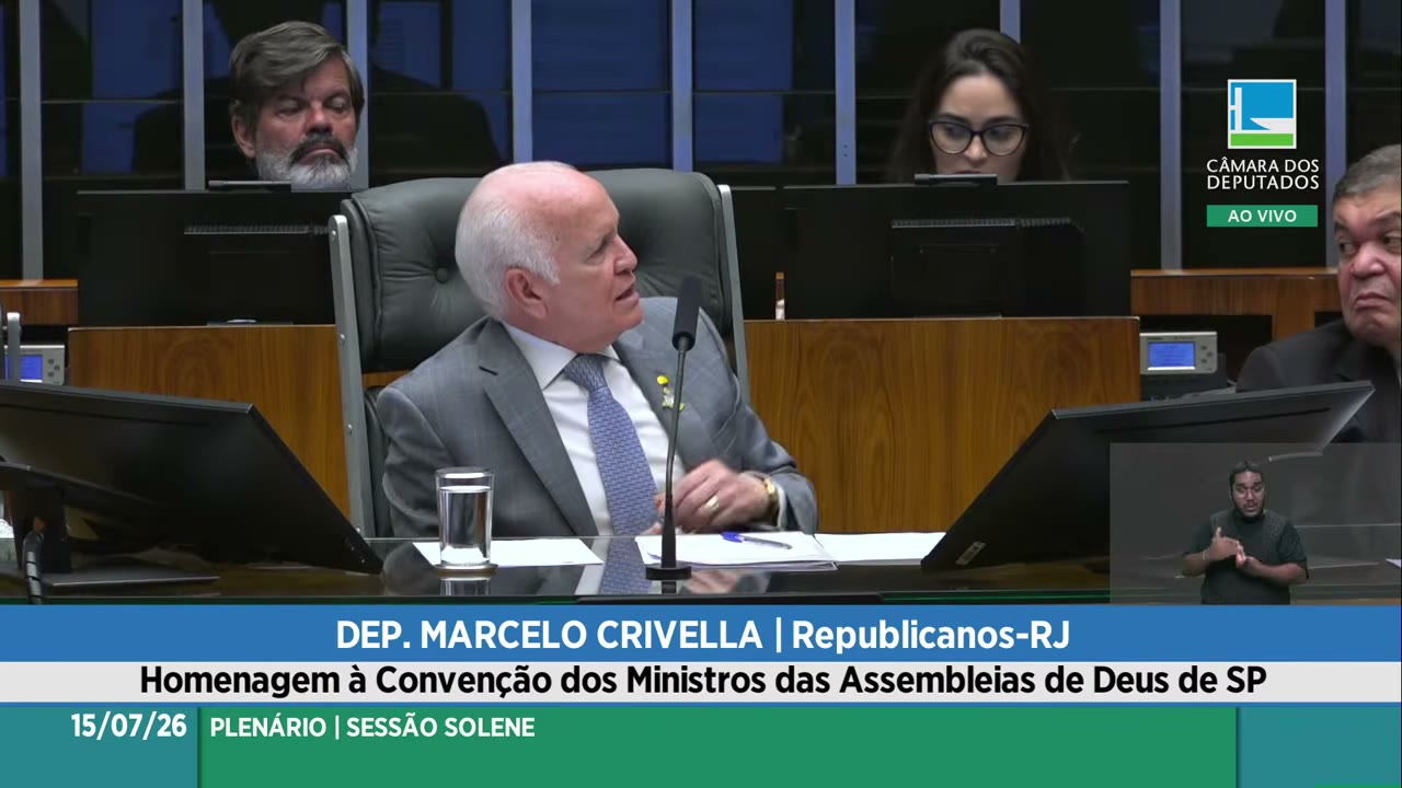 Vídeo do evento em 1:12:53