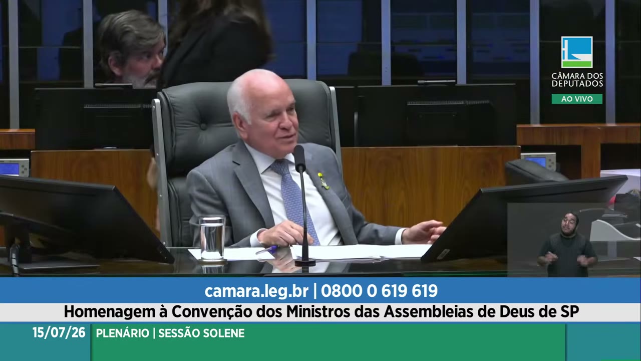Vídeo do evento em 1:16:57