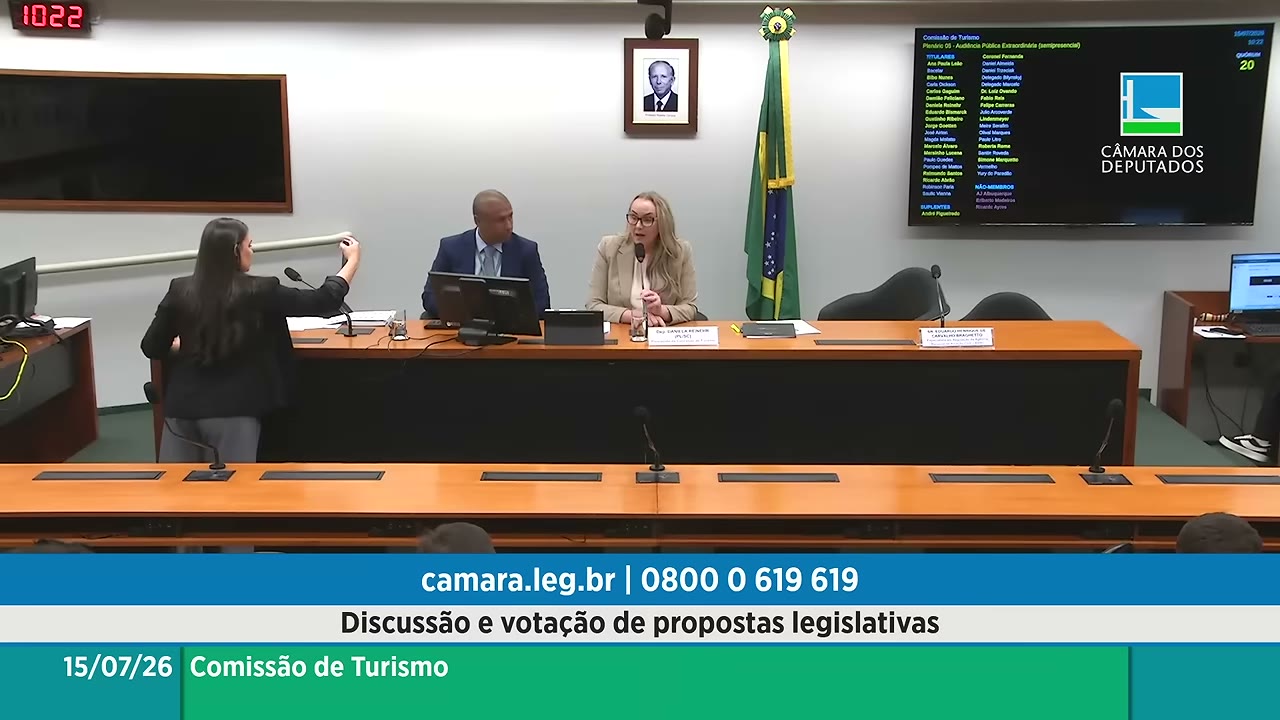 Vídeo do evento em 0:00