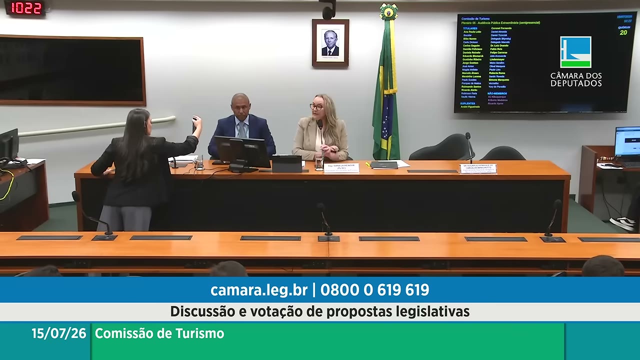 Vídeo do evento em 0:01