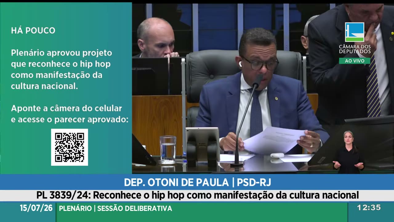 Vídeo do evento em 52:43