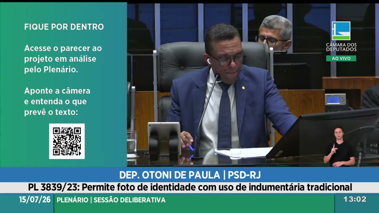 Vídeo do evento em 1:19:29