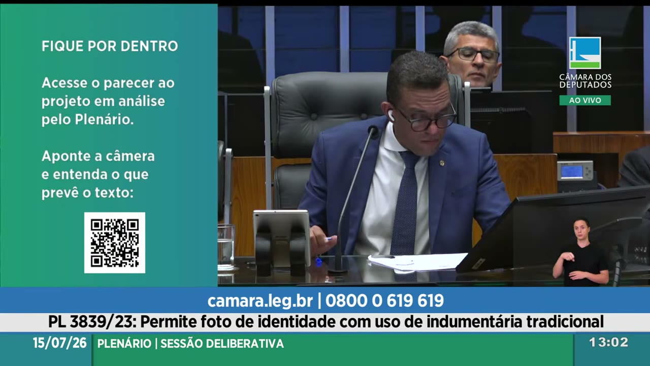Vídeo do evento em 1:19:34