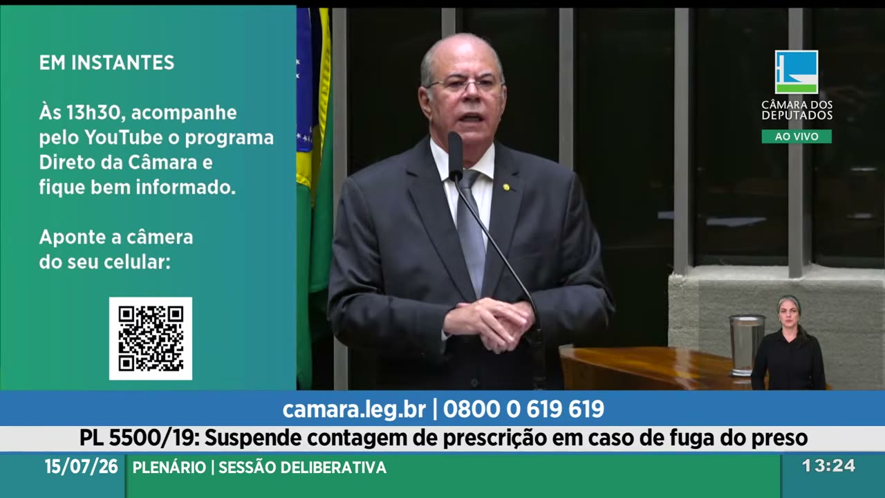 Vídeo do evento em 1:40:58