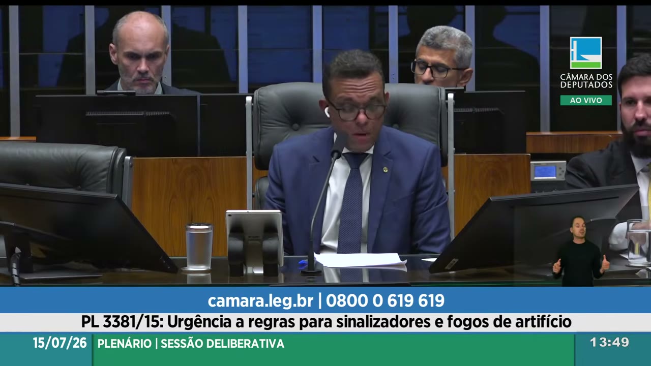 Vídeo do evento em 2:06:20