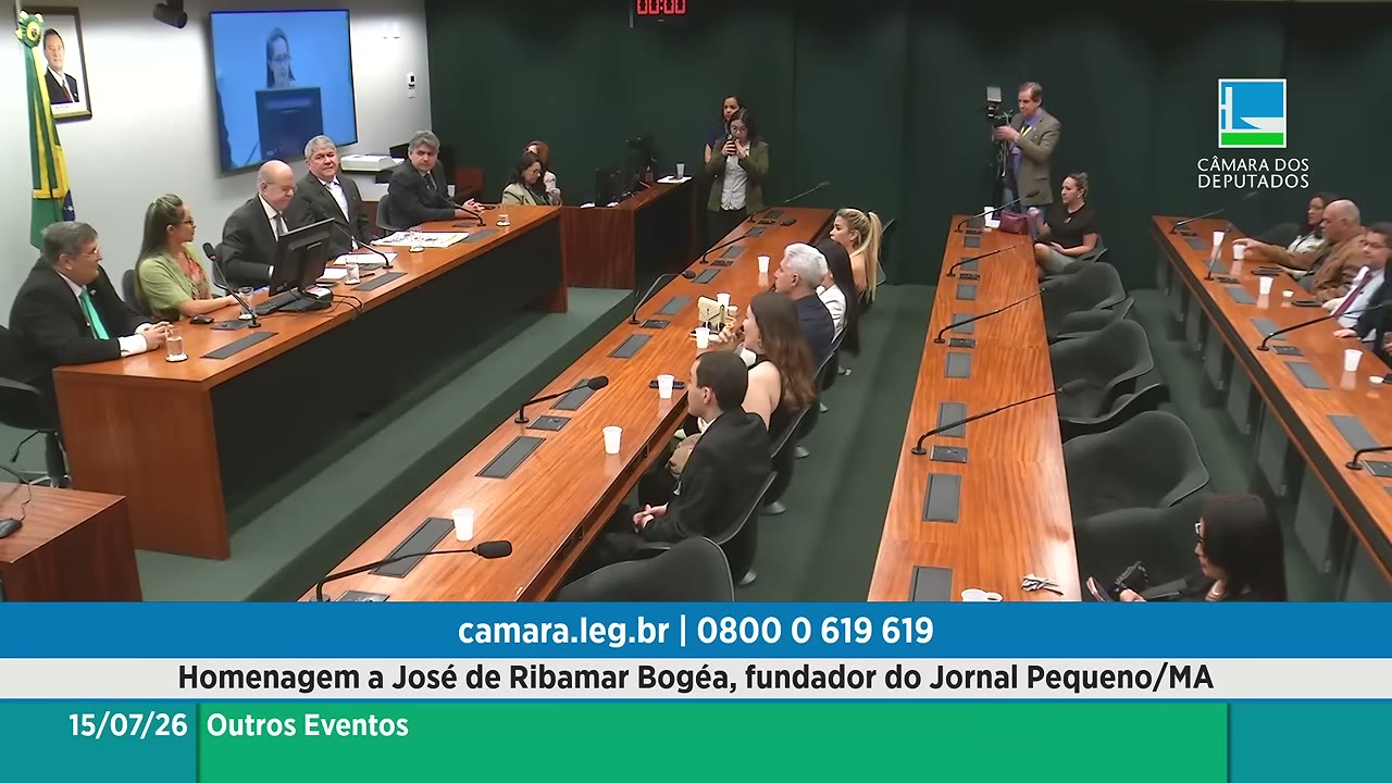 Vídeo do evento em 23:08