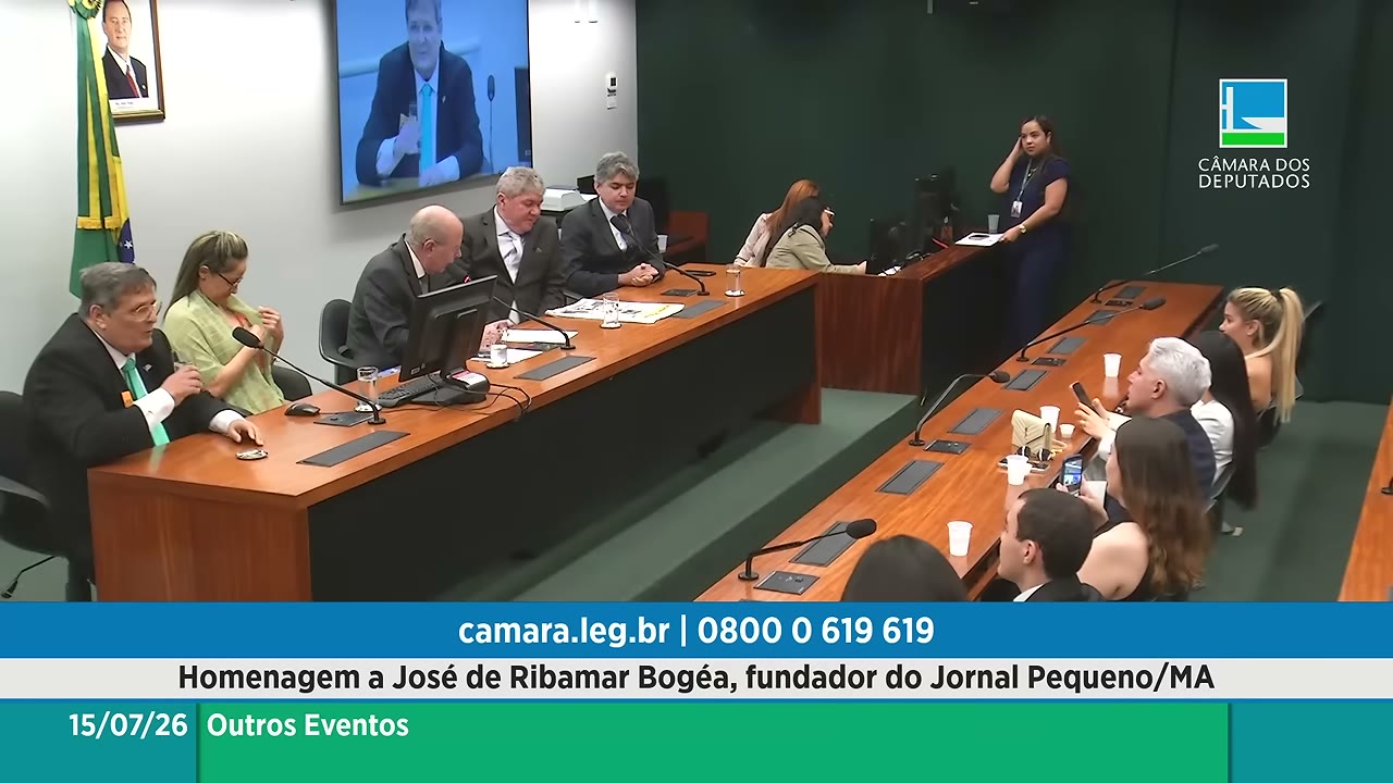 Vídeo do evento em 27:40