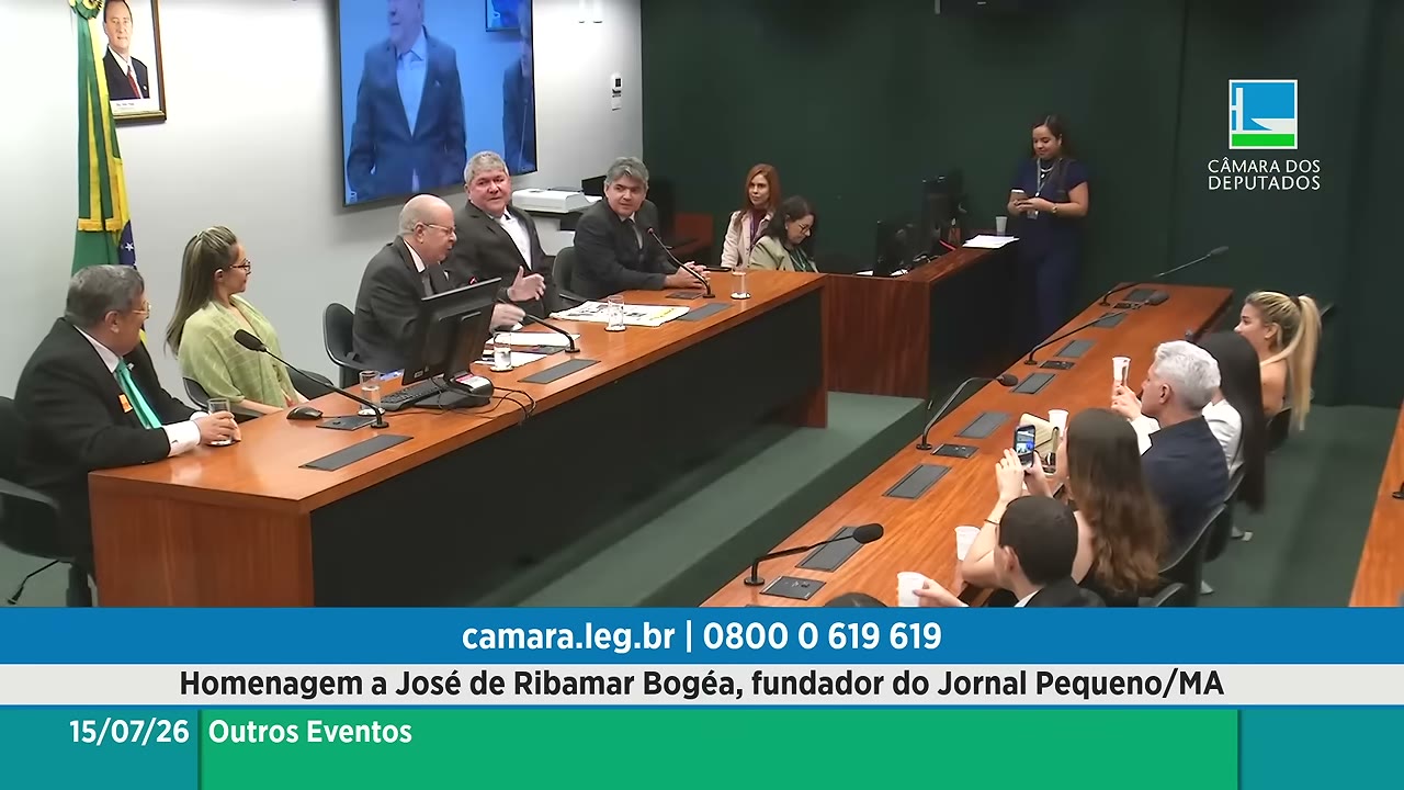 Vídeo do evento em 29:09