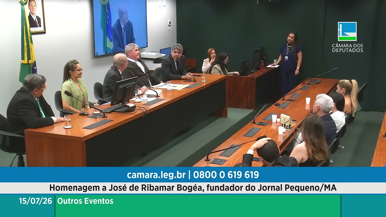 Vídeo do evento em 46:43