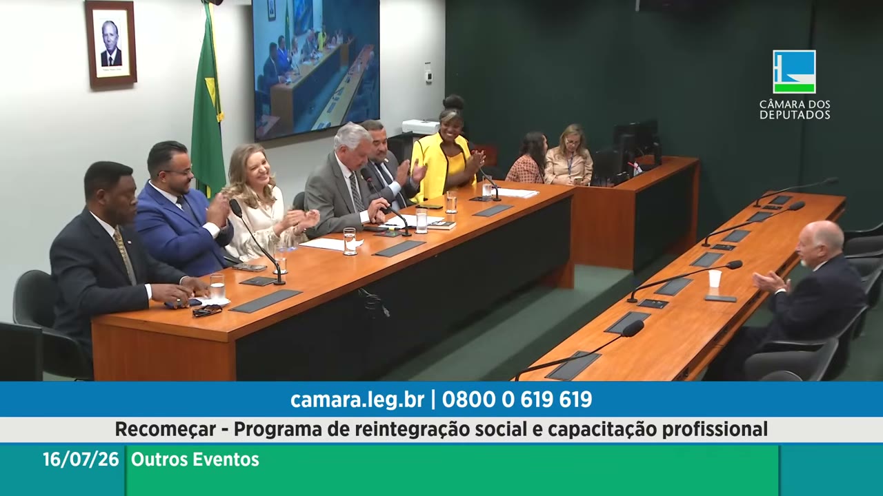 Vídeo do evento em 37:07