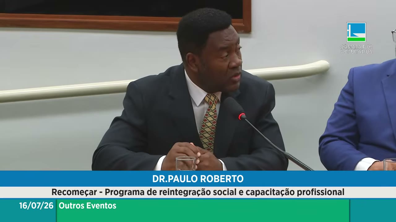 Vídeo do evento em 44:36