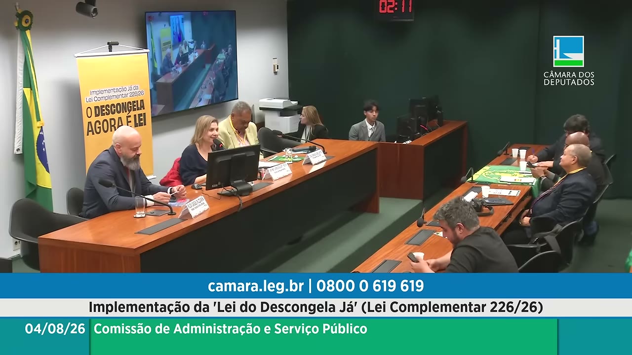 Vídeo do evento em 55:16