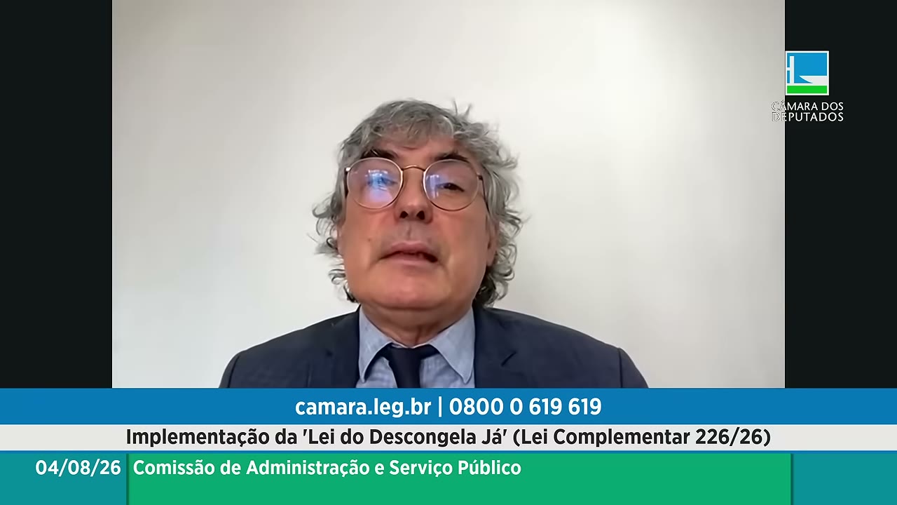 Vídeo do evento em 1:14:29