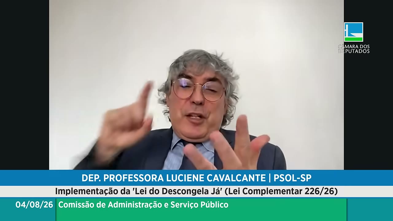 Vídeo do evento em 1:14:39