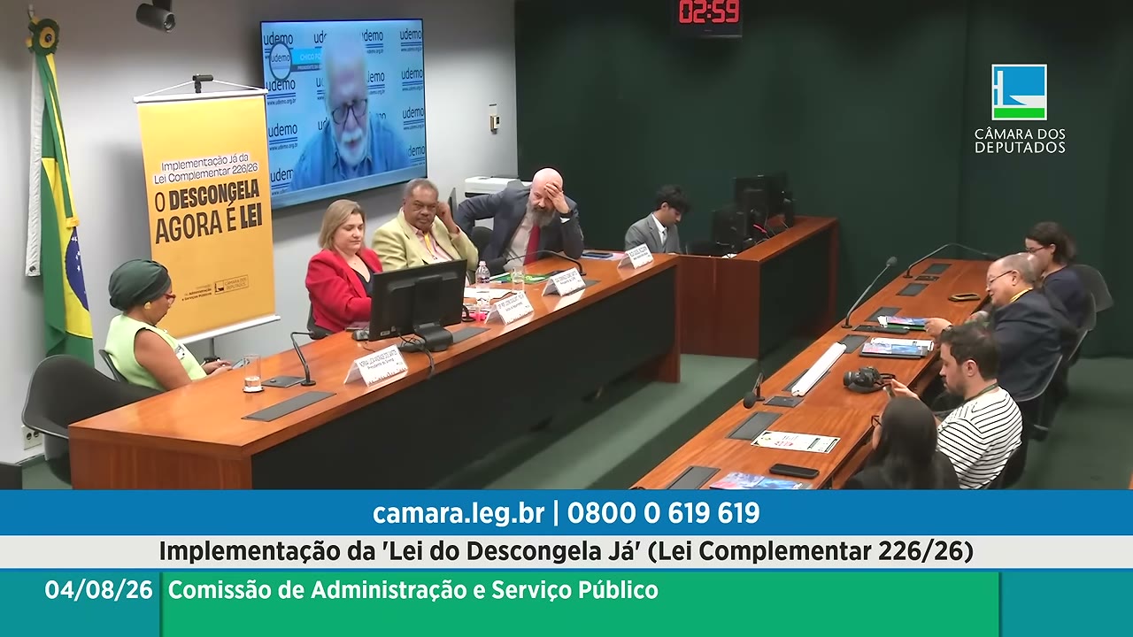 Vídeo do evento em 3:00:56