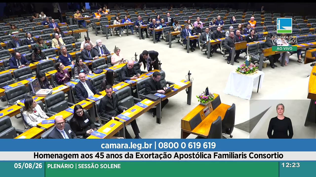 Vídeo do evento em 1:08:53