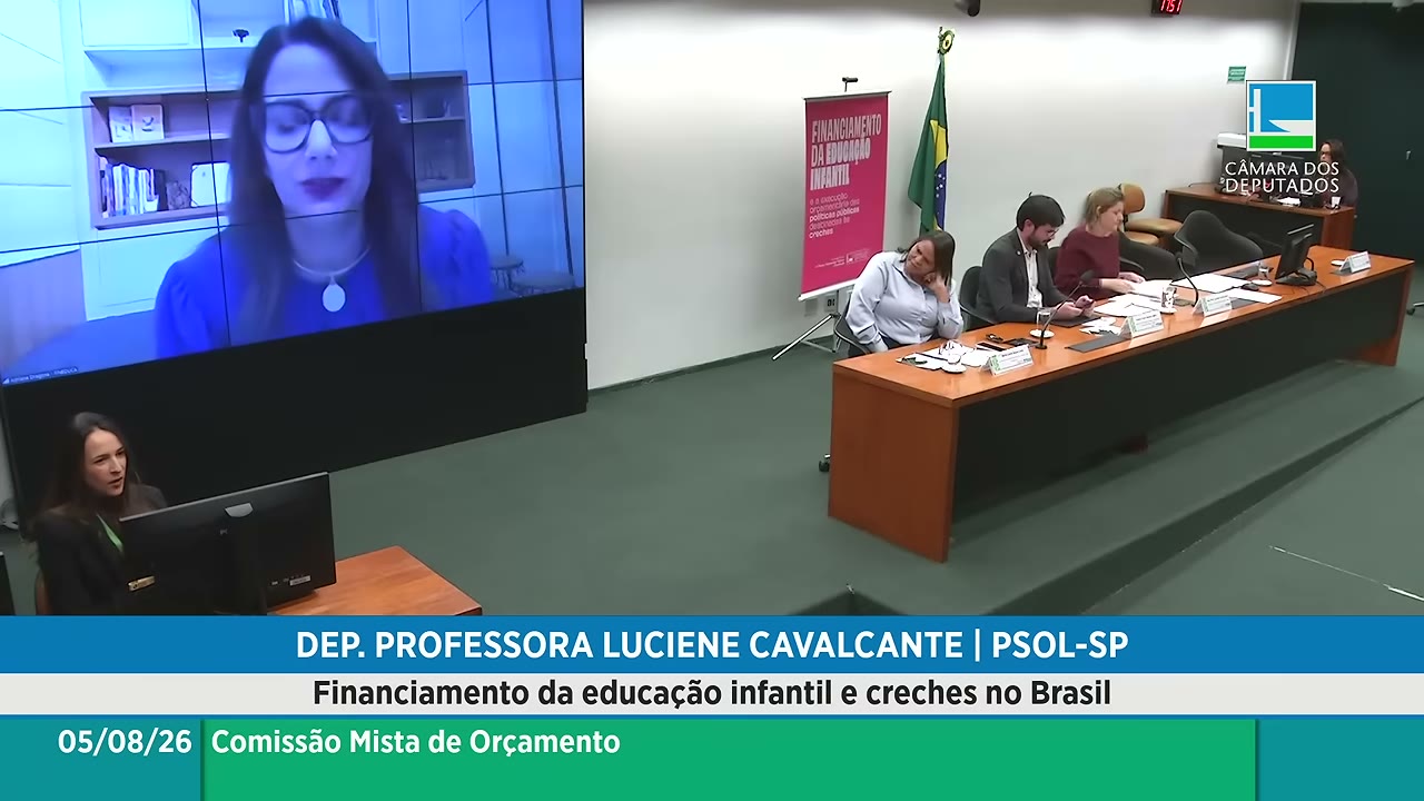 Vídeo do evento em 1:08:38