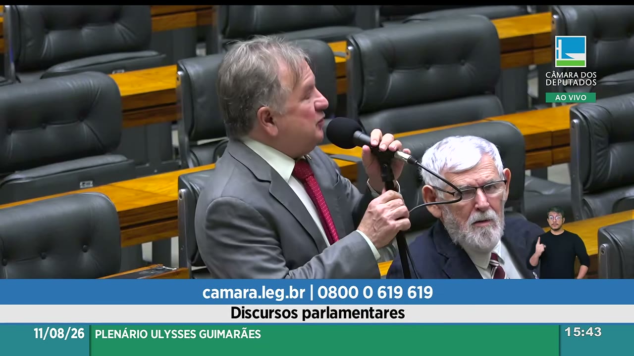Vídeo do evento em 10:43