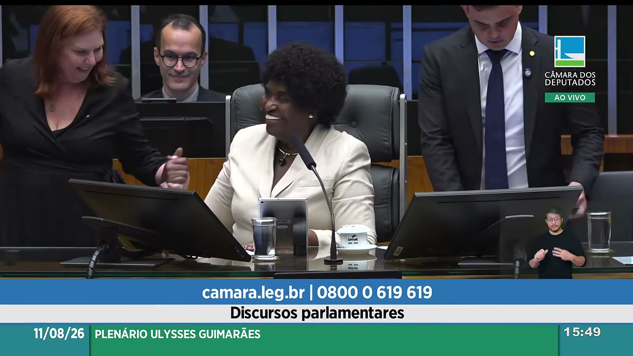 Vídeo do evento em 17:39