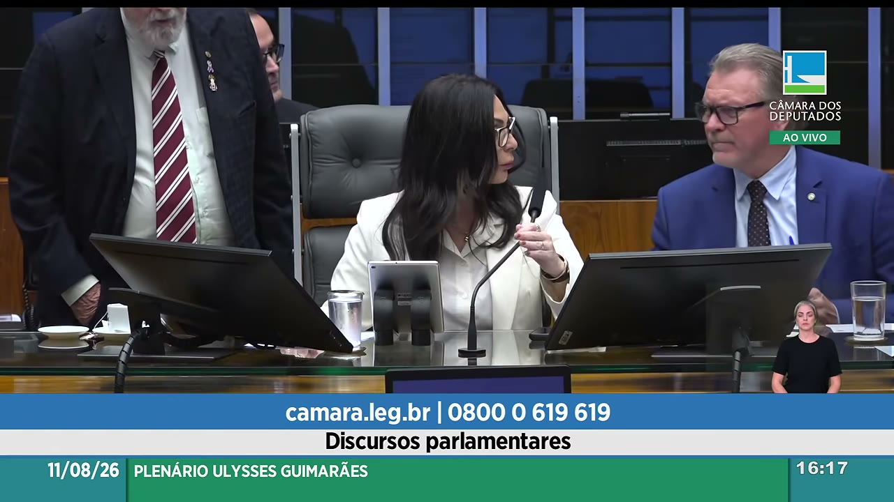 Vídeo do evento em 45:35