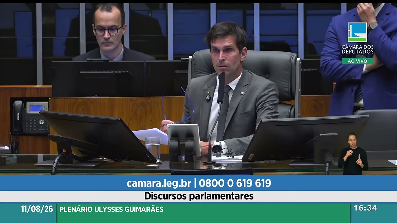 Vídeo do evento em 1:01:48