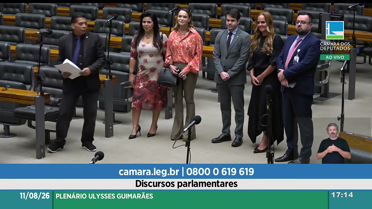 Vídeo do evento em 1:42:25