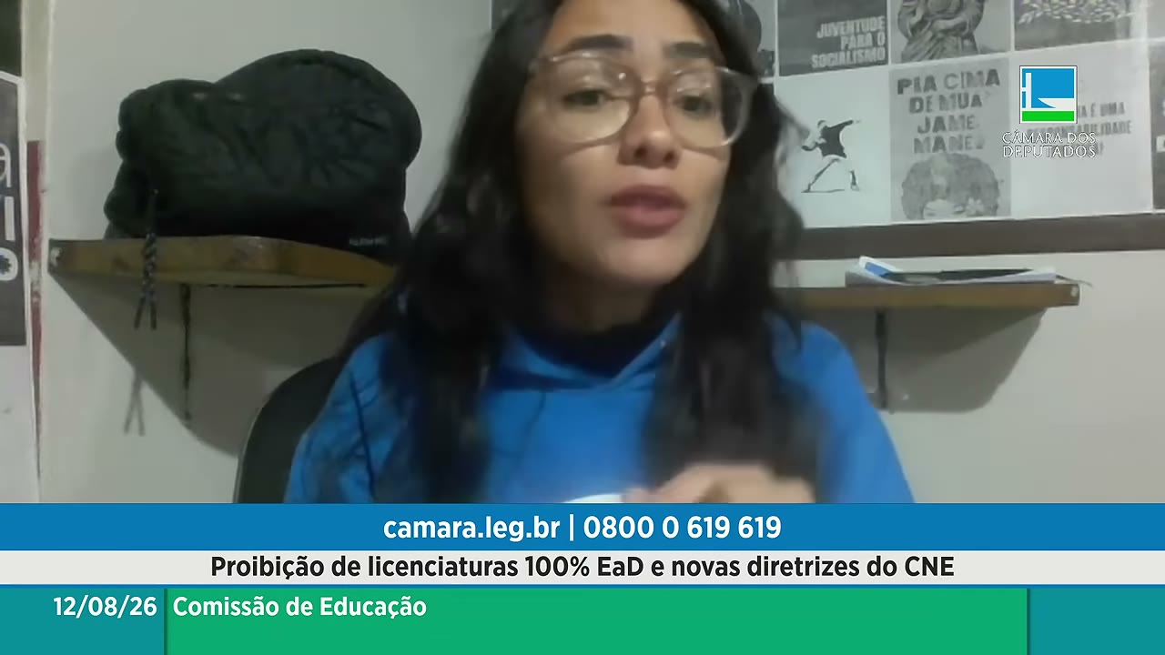 Vídeo do evento em 1:05:34