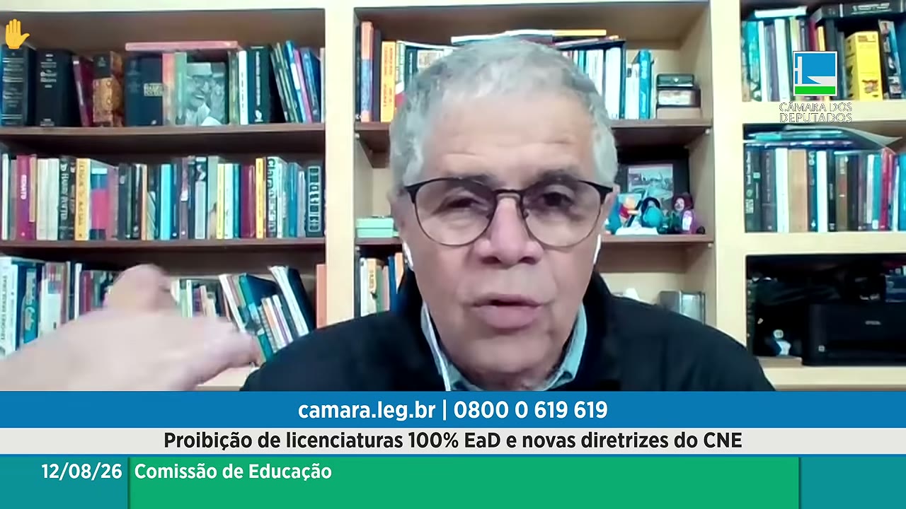 Vídeo do evento em 2:05:31