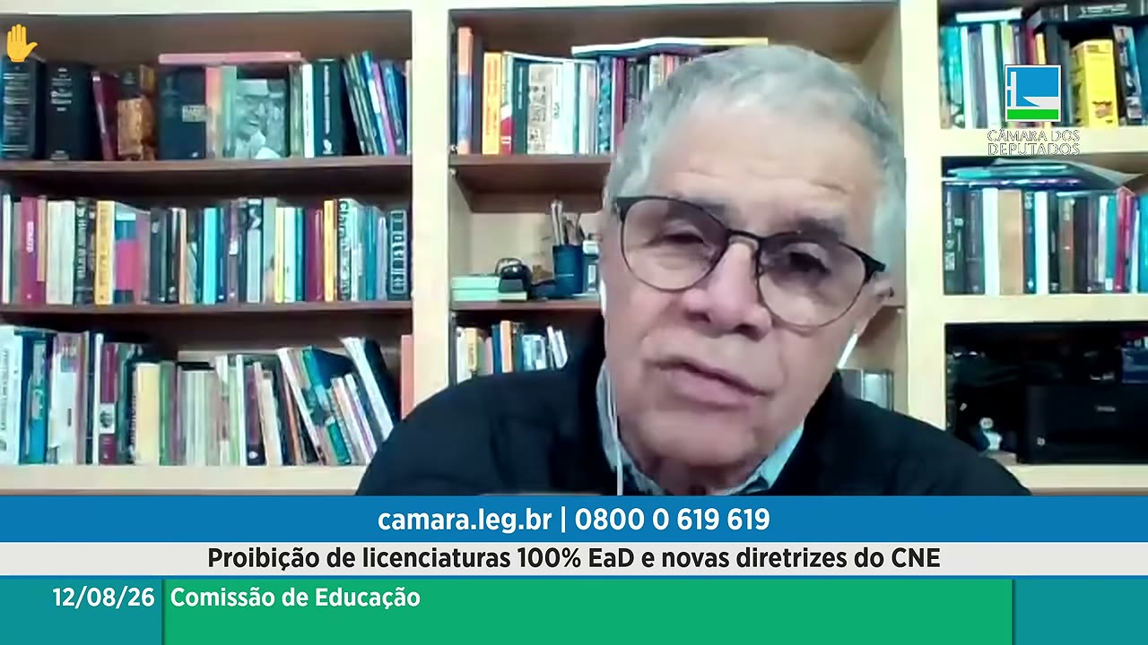 Vídeo do evento em 2:06:29