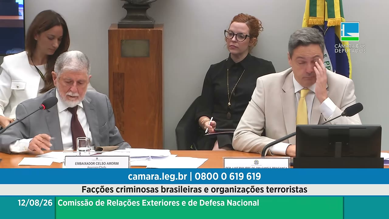 Vídeo do evento em 1:09:20