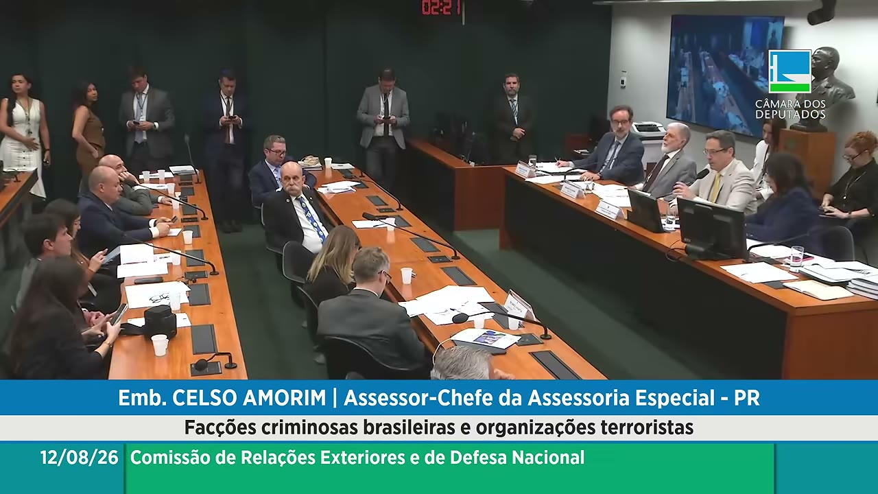 Vídeo do evento em 1:33:36