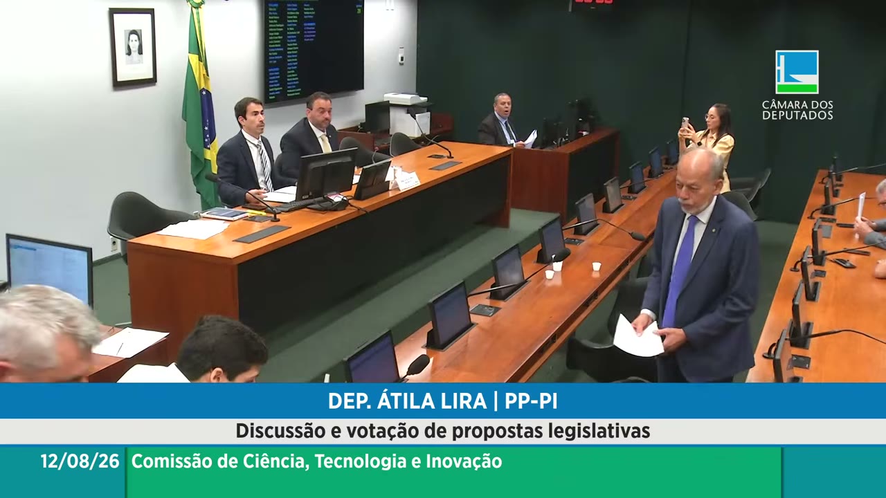Vídeo do evento em 0:12
