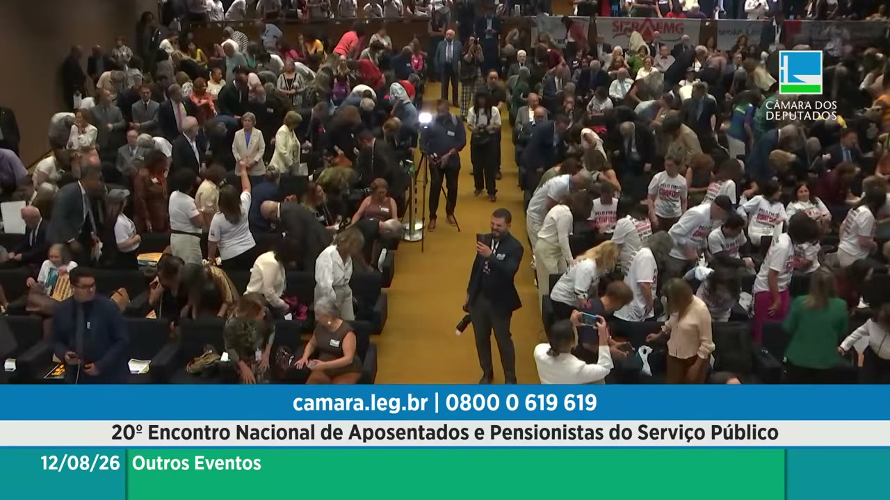 Vídeo do evento em 8:54